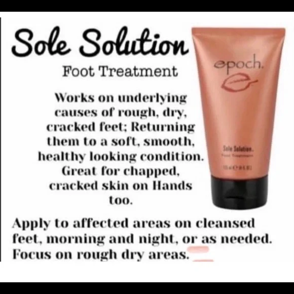 - (2) TWO Epoch NuSkin Sole Solution foot treatment